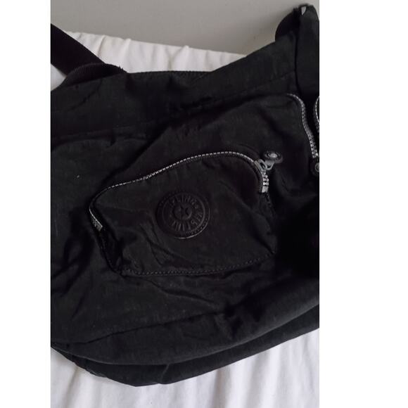 Kipling Europa black shoulder bag hobo bag satchel - Picture 10 of 12